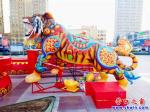 營(yíng)口市希望廣場(chǎng)來(lái)了一只“大老虎”